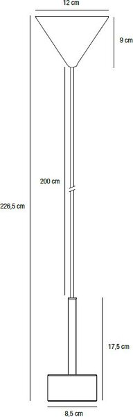 Nordlux Clyde lampă suspendată 1x5 W negru 2213543003