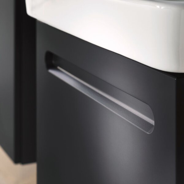 Duravit No. 1 dulap 74x42.6x47.8 cm sub chiuveta pe perete grafit N14383049490000