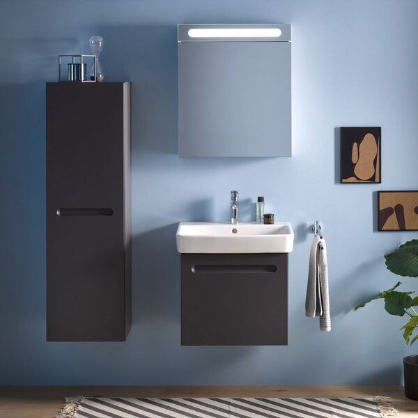 Duravit No. 1 dulap 49x42.6x47.8 cm sub chiuveta pe perete grafit N14280049490000