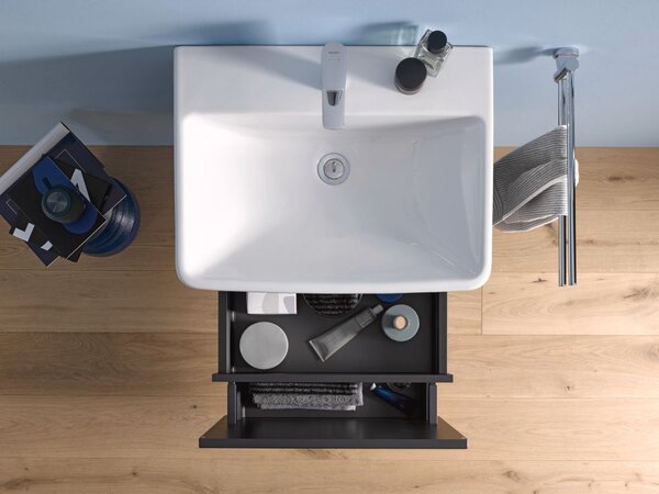 Duravit No. 1 dulap 54x42.6x47.8 cm sub chiuveta pe perete grafit N14381049490000