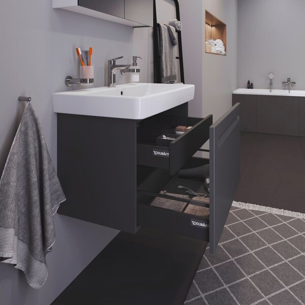 Duravit No. 1 dulap 74x42.6x47.8 cm sub chiuveta pe perete grafit N14383049490000