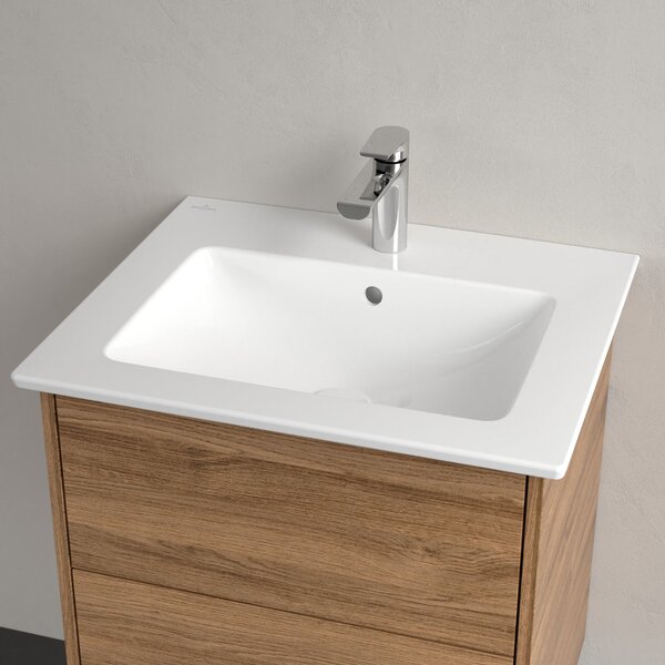 Villeroy & Boch Finero lavoar cu dulap și oglindă 60 cm stejar S00300RHR1
