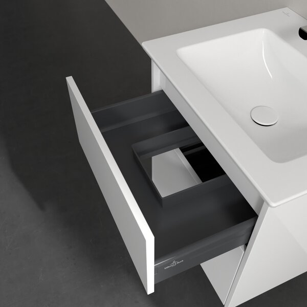 Villeroy & Boch Finero lavoar cu dulap și oglindă 60 cm alb S00300DHR1