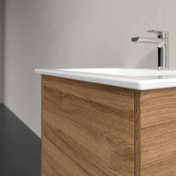 Villeroy & Boch Finero lavoar cu dulap și oglindă 60 cm stejar S00300RHR1