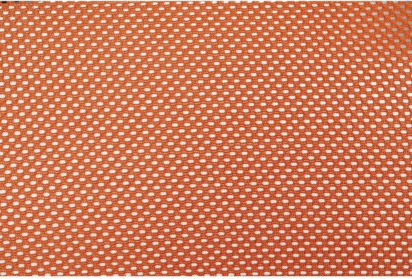 Scaun birou MESH, portocaliu/negru, plastic/plasa, 39x49x78/90 cm