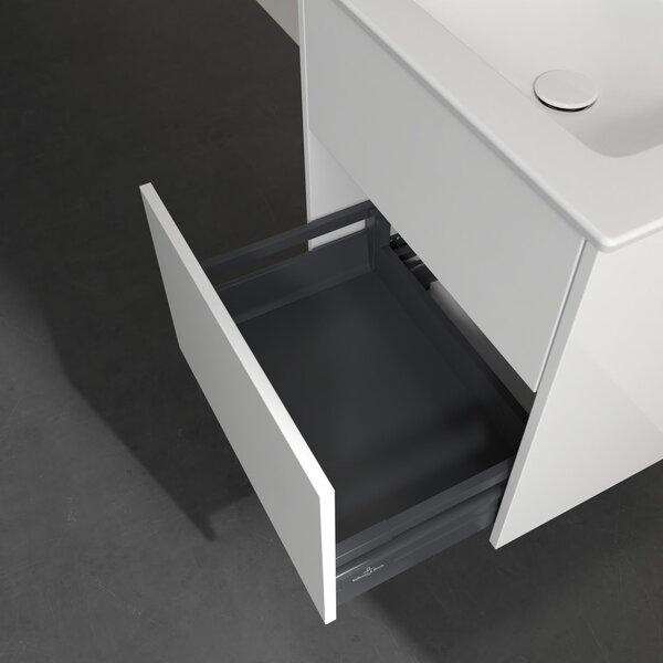 Villeroy & Boch Finero lavoar cu dulap și oglindă 60 cm alb S00300DHR1