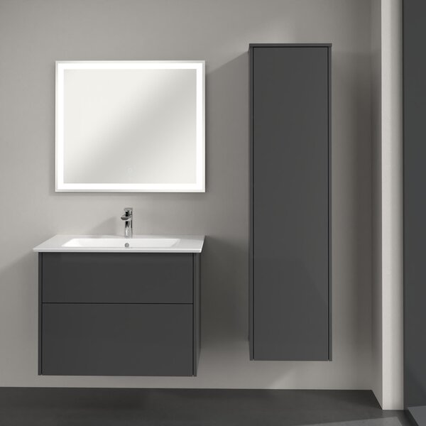 Villeroy & Boch Finero dulap 40x35x155 cm laterala pe perete gri C53201FP