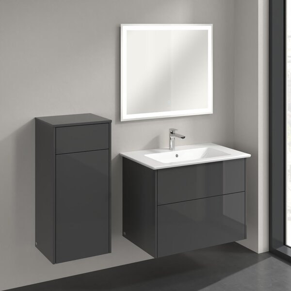Villeroy & Boch Finero dulap 40x35x87 cm laterala pe perete gri C53100FP