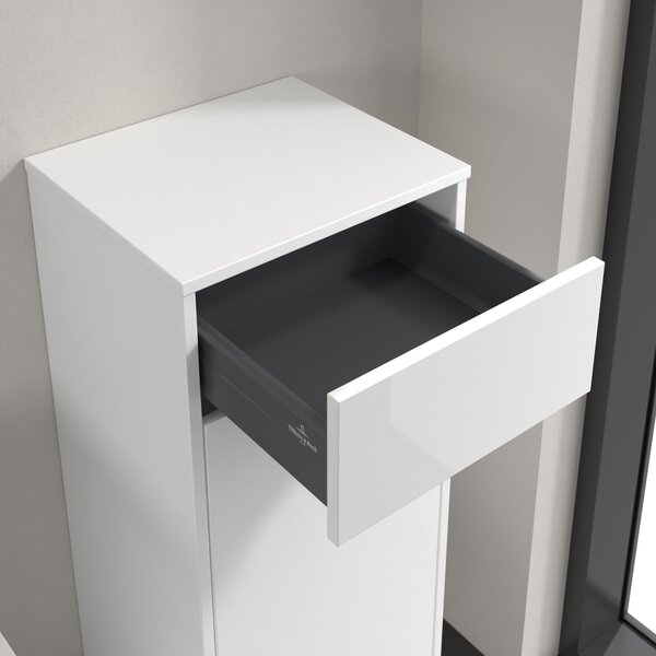 Villeroy & Boch Finero dulap 40x35x86.6 cm laterala pe perete alb C53101DH