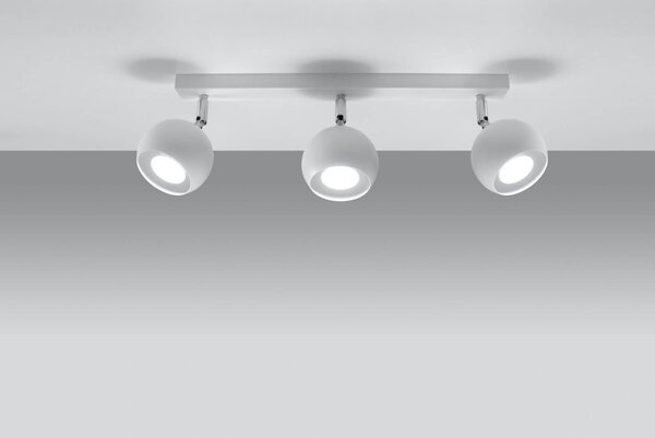 Sollux Lighting Oculare lampă de tavan 3x40 W alb SL.0439