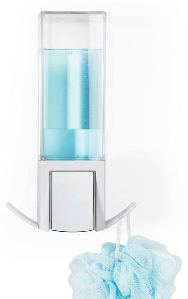 Dozator de săpun lichid alb de montat pe perete 500 ml – Compactor
