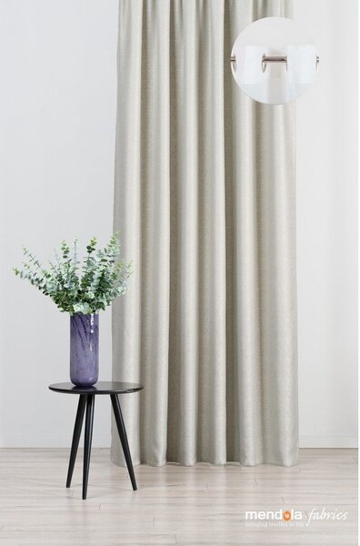 Draperie bej 140x260 cm Teorema – Mendola Fabrics