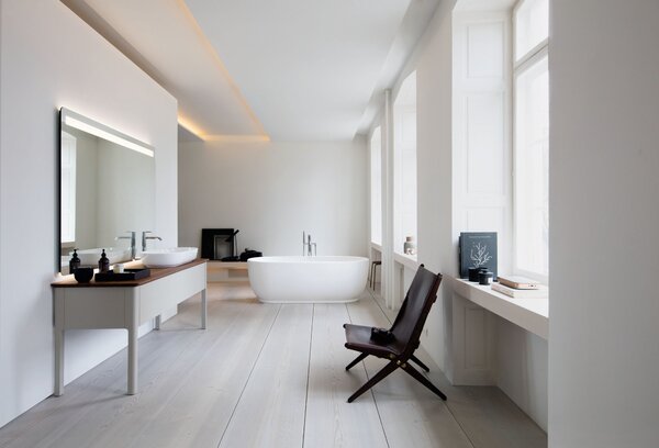 Duravit Luv lavoar 80x40 cm ovale de blat alb luciu 0379800000