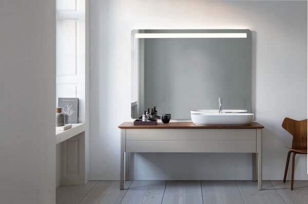 Duravit Luv lavoar 80x40 cm ovale de blat alb luciu 0379800000