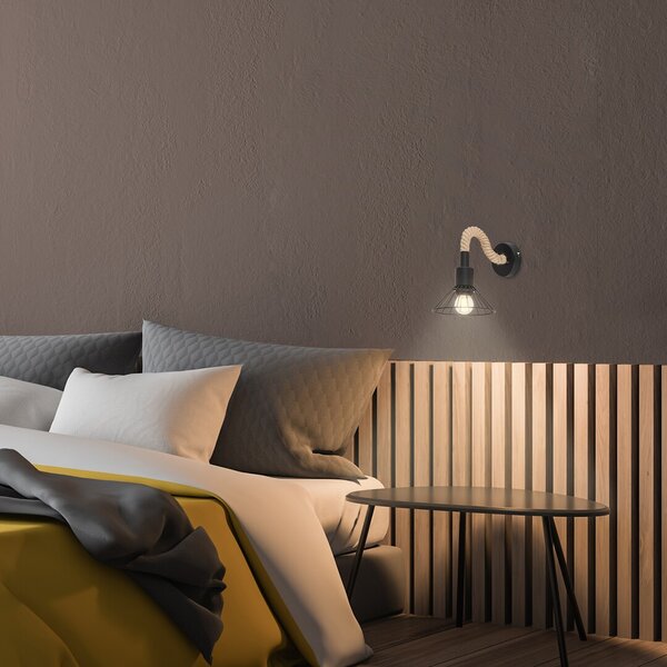 Rabalux Daryl lampă de perete 1x40 W negru 5270