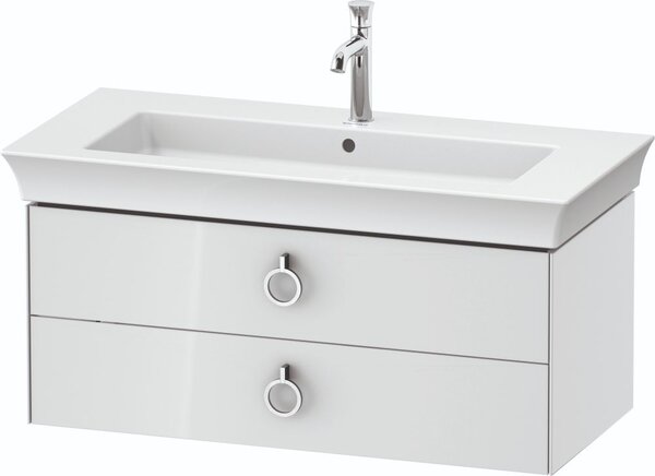 Duravit White Tulip dulap 98.4x45.8x41 cm sub chiuveta pe perete alb WT435208585