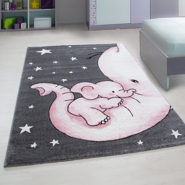 Covor pentru copii roz/gri 120x170 cm Kids – Ayyildiz Carpets