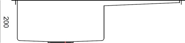 Quadron Russel chiuveta din otel 78x48 cm cupru HB7912PVDBSC1