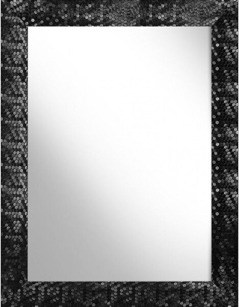 Ars Longa Rio oglindă 82.2x82.2 cm pătrat negru RIO7070-C