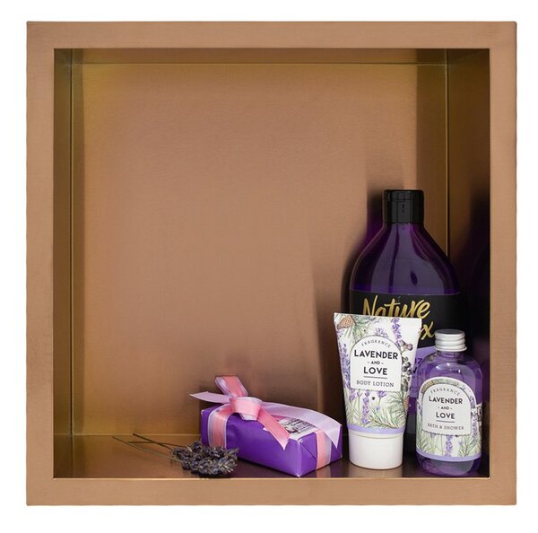 Balneo Wall-Box One Copper/Miedź raft de nișă 30 cm cupru OB-CO2