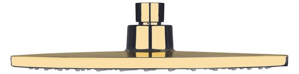 Oltens Atran cap de duș 22x22 cm rotund auriu strălucitor 37004800