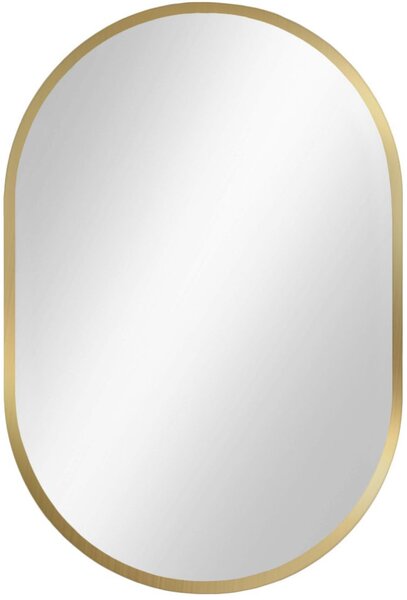 Baltica Design Tiny Border Pastille oglindă 40x95 cm oval auriu 5904107904900