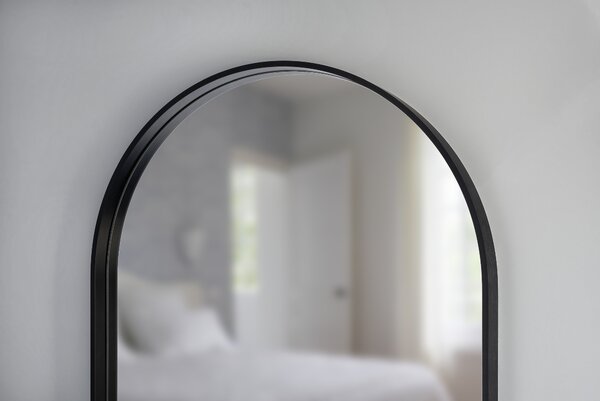 Dubiel Vitrum Tokio oglindă 50x100 cm oval negru 5905241010885