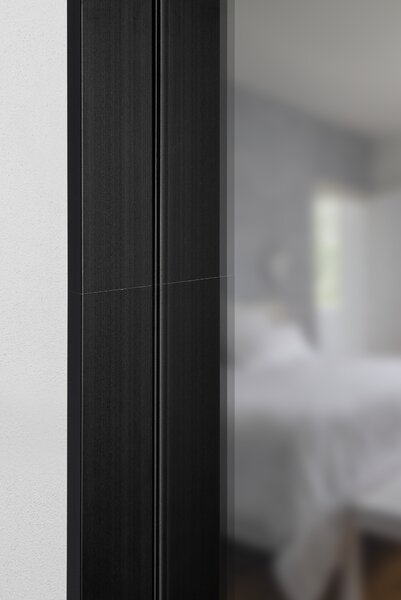 Dubiel Vitrum Tokio oglindă 50x100 cm oval negru 5905241010885