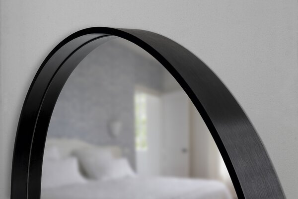 Dubiel Vitrum Tokio oglindă 50x100 cm oval negru 5905241010885