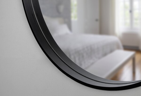 Dubiel Vitrum Tokio oglindă 50x100 cm oval negru 5905241010885