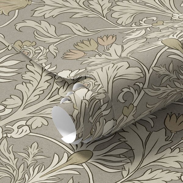 Tapet Ornament floral clasic în stilul lui William Morris, Tapet în stil francez, a00171 : Uwalls.ro