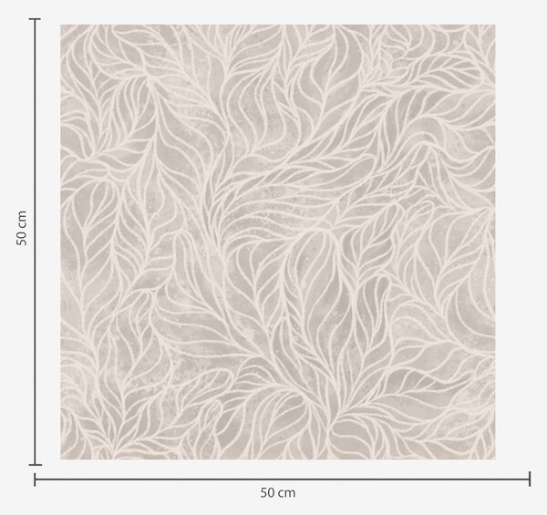 Tapet Textura abstractă bej cu linii netede de frunze, Tapet flori, a00179 : Uwalls.ro