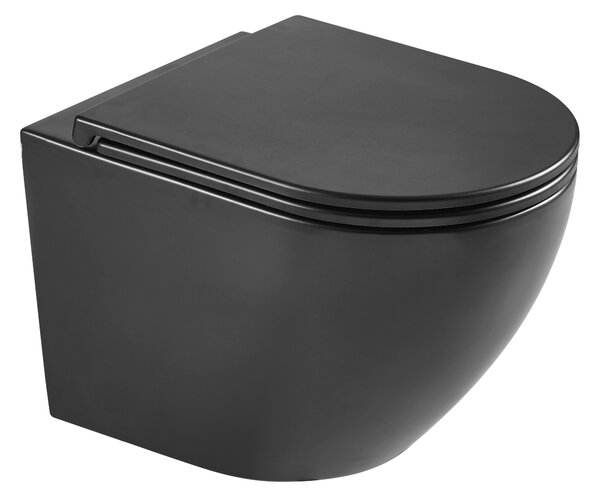 Hagser Beno capac wc SoftClose negru HGR80000045