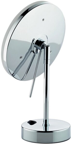 Kela oglindă cosmetică 12x31.5 cm rotunde cu iluminare crom 20628