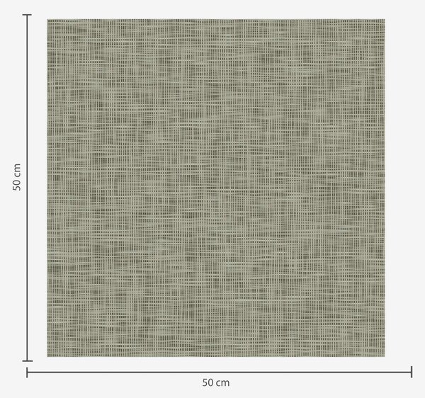Tapet Textura țesăturii gri-verde, model grilă de in, Tapet loft, a00235 : Uwalls.ro