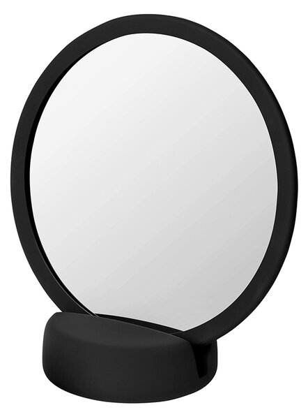Blomus Sono oglindă cosmetică 17x18.5 cm rotunde negru B66280