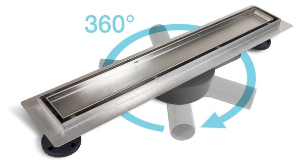 Balneo 360 Drain rigolă duș 100 cm oţel 360-1000