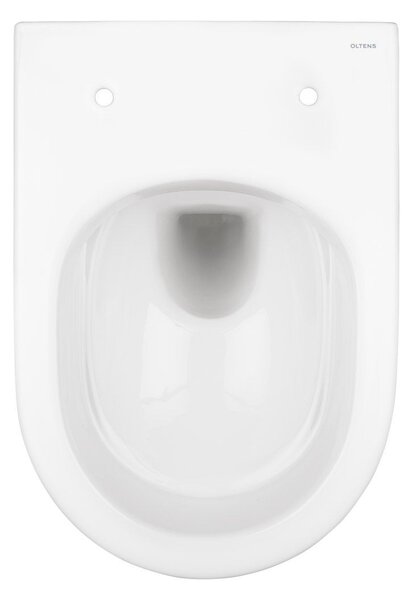 Oltens Holsted vas wc agăţat fără margine alb lucios 42516000