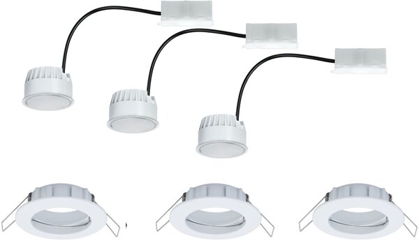 Paulmann LED lampă încorporată 3x6.8 W alb-aluminiu 93974