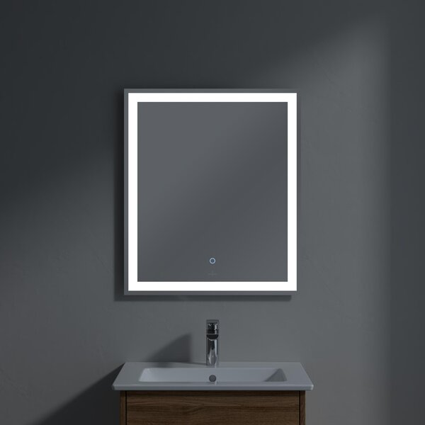 Villeroy & Boch Finero lavoar cu dulap și oglindă 60 cm stejar S00300RHR1