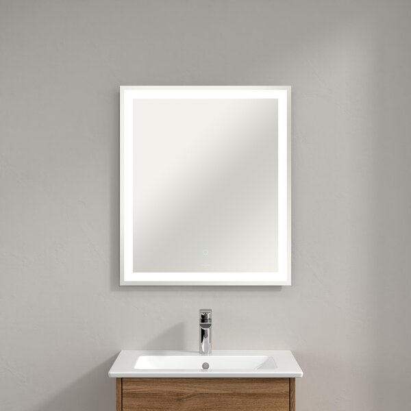 Villeroy & Boch Finero lavoar cu dulap și oglindă 60 cm stejar S00300RHR1