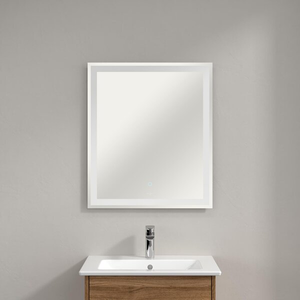 Villeroy & Boch Finero lavoar cu dulap și oglindă 60 cm stejar S00300RHR1