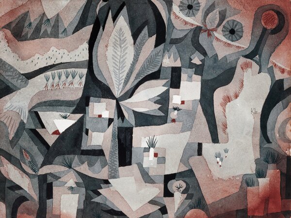 Artă imprimată Dry Cooler Garden - Paul Klee, (40 x 30 cm)