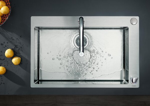 Hansgrohe S 71 chiuveta din otel 76x50 cm 43302800