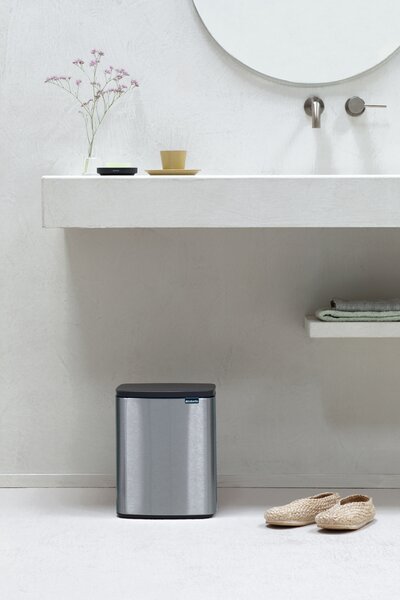 Brabantia Bo cos de gunoi 12 l oţel 230486