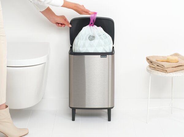 Brabantia Bo cos de gunoi 12 l oţel 227264
