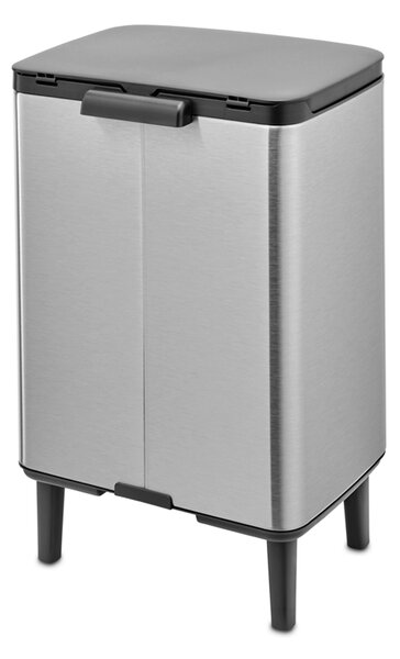 Brabantia Bo cos de gunoi 12 l oţel 227264