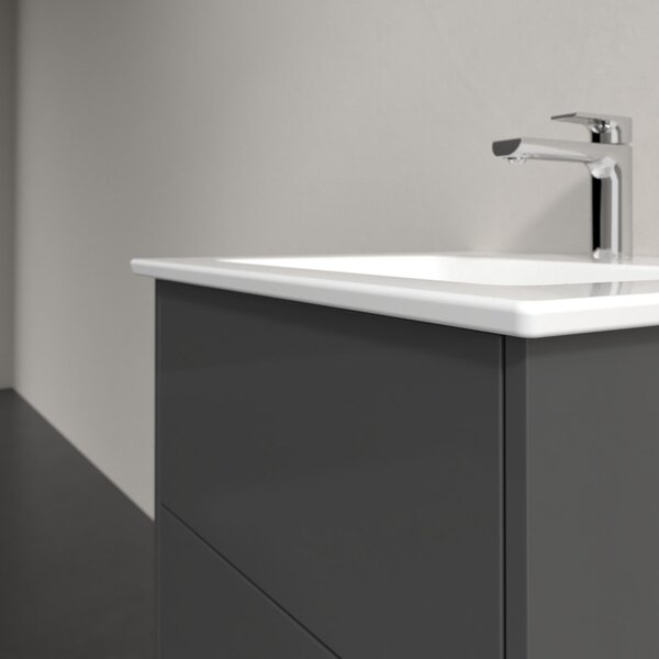 Villeroy & Boch Finero lavoar cu dulap și oglindă 60 cm gri S00300FPR1