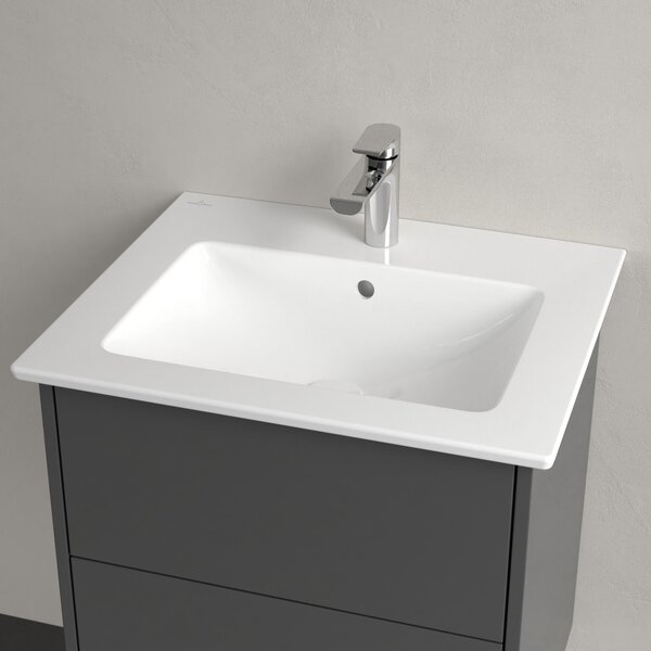Villeroy & Boch Finero lavoar cu dulap și oglindă 60 cm gri S00300FPR1