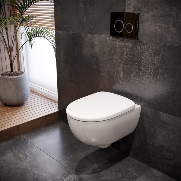 Geberit Selnova Premium vas wc agăţat fără margine alb 500.377.01.2